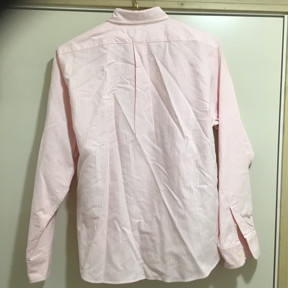 Ralph Lauren Pink Striped Button Down Shirt - Picture 2 of 3